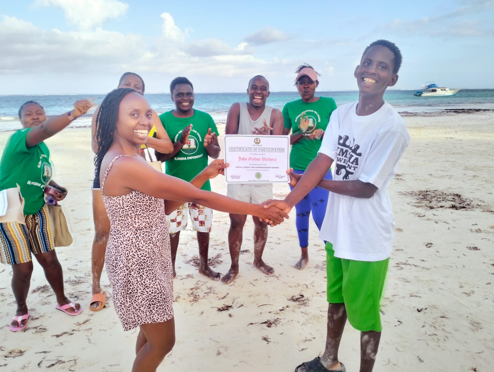 Volunteers During ELimisha Empowerement Community Activity